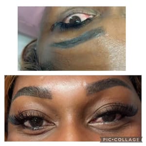Eyeliner Tattoo result by Kim Apple Beauty-Lashes, Permanent Makeup & SMP in Palm Beach Gardens, FL