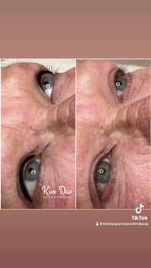 Eyeliner Tattoo result by Kim Dao Permanent Makeup in Reidsville, NC
