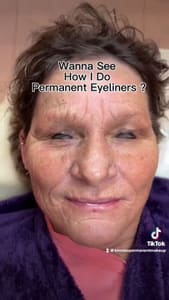 Eyeliner Tattoo result by Kim Dao Permanent Makeup in Reidsville, NC