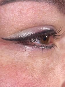 Eyeliner Tattoo result by Kiss of Brown Beauty House in Centennial, CO