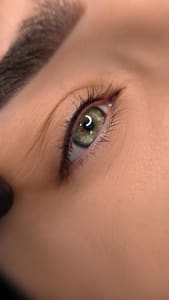 Eyeliner Tattoo result by KM Permanent Cosmetics in Olympia, WA