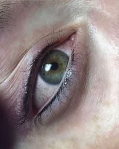 Eyeliner Tattoo result by Knoxville Eyebrow Microblading in Knoxville, TN