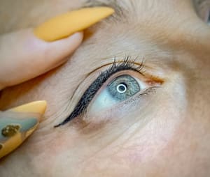 Eyeliner Tattoo result by KP Permanent in Poulsbo, WA