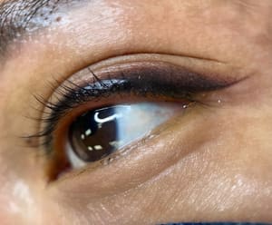 Eyeliner Tattoo result by KP Permanent in Poulsbo, WA