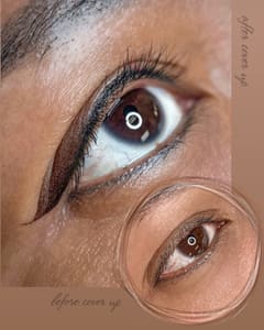 Eyeliner Tattoo result by KP Permanent in Poulsbo, WA
