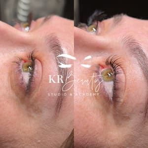 Eyeliner Tattoo result by Kr Beauty Studio & Academy in El Paso, TX