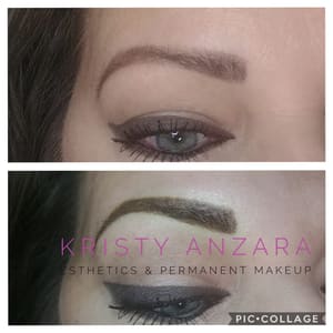 Eyeliner Tattoo result by Kristy Anzara Esthetics & Permanent Makeup in Boise, ID