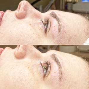 Eyeliner Tattoo result by Krystal Wock Esthetics in Jerseyville, IL