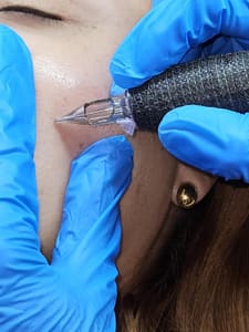 Eyeliner Tattoo result by L & B Beauty and Aesthetics in Rancho Cucamonga, CA