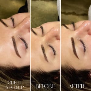 Eyeliner Tattoo result by La Lune Brows in Shelton, WA