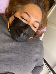 Eyeliner Tattoo result by La Mona Studio LLC in Pflugerville, TX