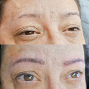 Eyeliner Tattoo result by LA Natural Brows in Pasadena, CA