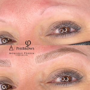 Eyeliner Tattoo result by LA NUME Face & Brow Studio in Troy, MI