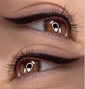 Eyeliner Tattoo result by La piel del cielo in Hialeah, FL