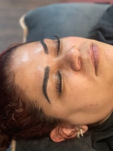 Eyeliner Tattoo result by La's Beauty & Wellness Center in Atlanta, GA