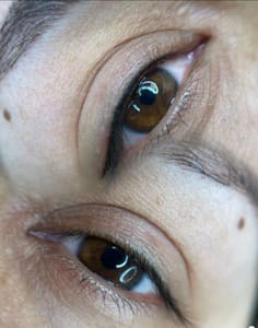 Eyeliner Tattoo result by LAB Artistry Studio ( Lashes - Brows - Permanent Makeup ) in Hanford, CA