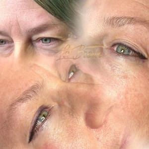 Eyeliner Tattoo result by LaBrows Beauty Studio in Dallas, TX
