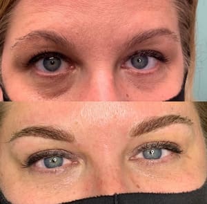 Eyeliner Tattoo result by Lady J beauty spa and Permanent Makeup in Baton Rouge, LA