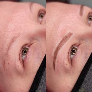 Eyeliner Tattoo result by Lady O Brows in Waverly, OH