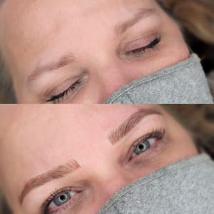 Eyeliner Tattoo result by Lady O Brows in Waverly, OH