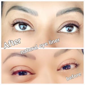 Eyeliner Tattoo result by Lara Permanent Makeup in Rancho Cucamonga, CA