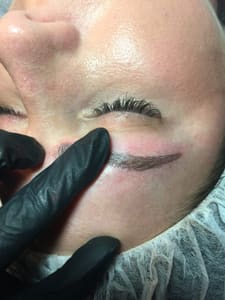 Eyeliner Tattoo result by Lash And Brow Design Co - Carmel in Carmel, IN