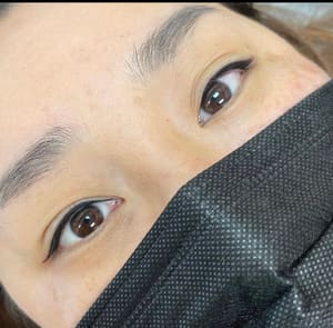 Eyeliner Tattoo result by Lash & Brow by Jessie in Glendale, CA