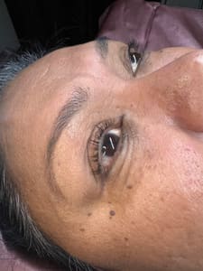 Eyeliner Tattoo result by Lash lifts by V in Pasadena, TX