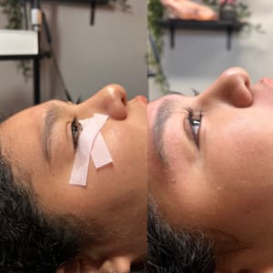 Eyeliner Tattoo result by Lash lifts by V in Pasadena, TX