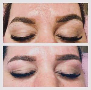 Eyeliner Tattoo result by Lashes and Brows by Irene in Santa Clarita, CA