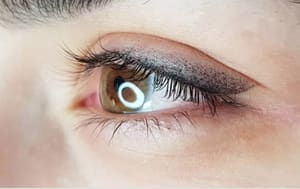 Eyeliner Tattoo result by Lashes and Brows Studio Johanna NC in Gastonia, NC