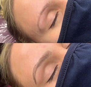 Eyeliner Tattoo result by Lashes & Brows by Ashly in Wichita, KS