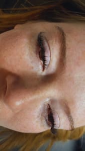Eyeliner Tattoo result by Lashes & Microblading in Lynchburg, VA