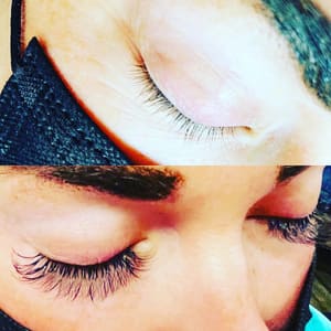 Eyeliner Tattoo result by Lashes & Moustaches in New Albany, IN