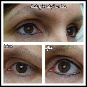 Eyeliner Tattoo result by Lasting Beauty Cosmetics in Fitchburg, WI