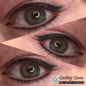 Eyeliner Tattoo result by Lasting Lines Permanent Makeup in Midland, MI