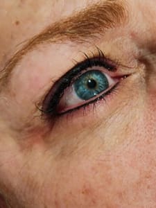 Eyeliner Tattoo result by Lasting Looks by Amanda in Fertile, MN