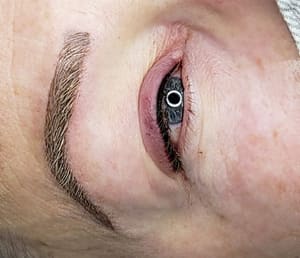 Eyeliner Tattoo result by Lasting Looks by Amanda in Fertile, MN