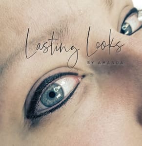 Eyeliner Tattoo result by Lasting Looks by Amanda in Fertile, MN