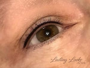 Eyeliner Tattoo result by Lasting Looks Permanent Makeup in Boise, ID