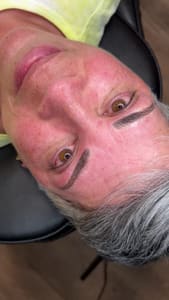 Eyeliner Tattoo result by Laura Rea Eyebrow Microblading in Franklin Square, NY