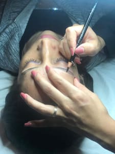 Eyeliner Tattoo result by Laura Reis Microblading in Rosenberg, TX