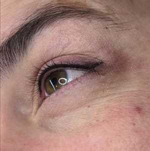 Eyeliner Tattoo result by Laura's Hair in Sandy, UT
