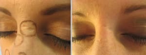 Eyeliner Tattoo result by Laura The Brow Queen in Dallas, TX