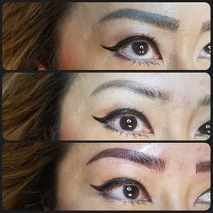 Eyeliner Tattoo result by Lavender Lane Beauty Studios in Akron, OH