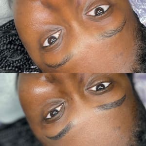 Eyeliner Tattoo result by Lavish Makeup Loft in Brockton, MA