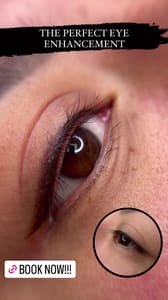 Eyeliner Tattoo result by LBB Academy & Studio in Hackensack, NJ