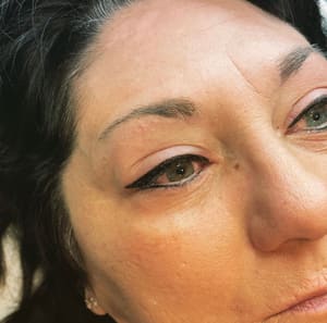 Eyeliner Tattoo result by Lc's Cosmetic Tattoo Artistry in Shavertown, PA