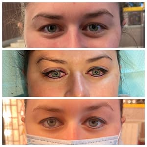 Eyeliner Tattoo result by Lc's Cosmetic Tattoo Artistry in Shavertown, PA