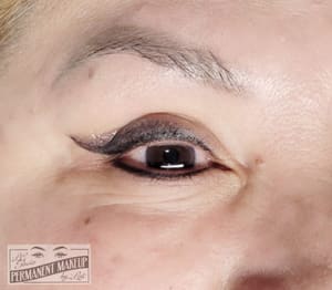 Eyeliner Tattoo result by LC Studio + Spa in Grover Beach, CA